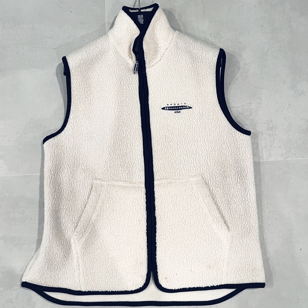 French Banana Moon NEW warm Fleece Vest.